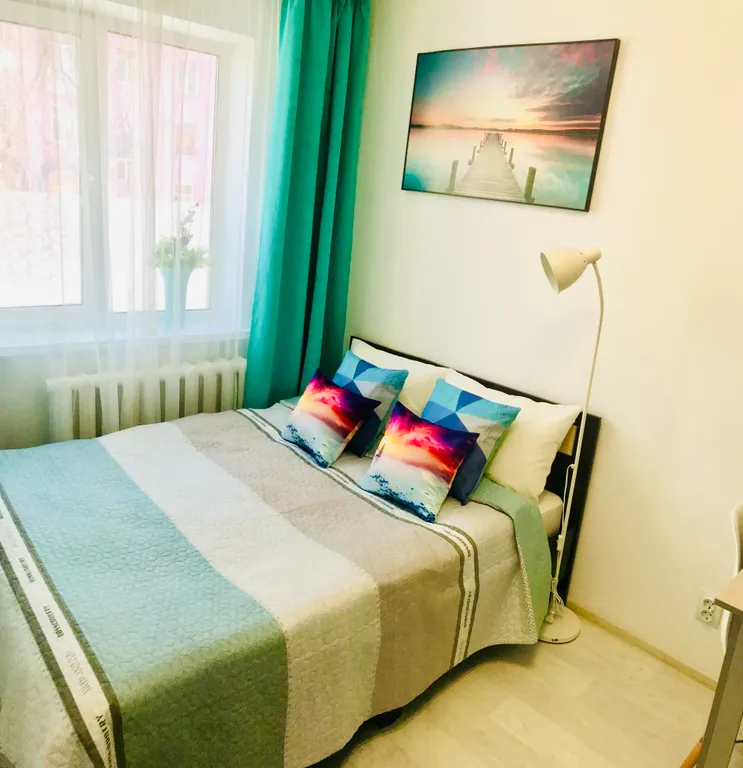 Квартира Современная студия Бирюза на площади Маркса — аренда посуточно в Новосибирск