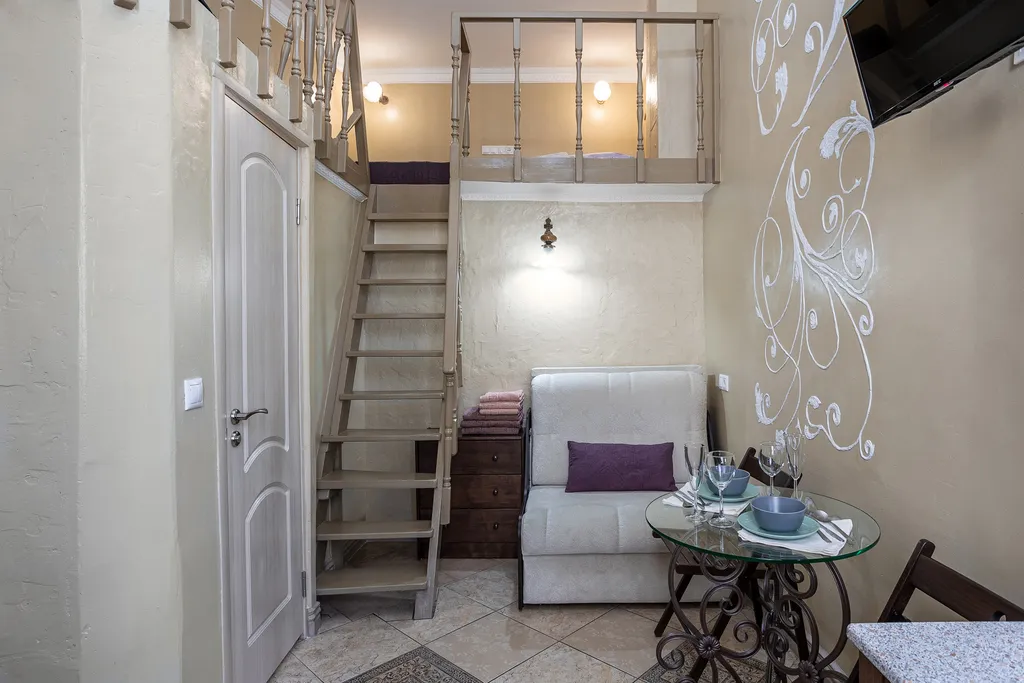 Квартира Квартира Уютная студия на набережной реки Фонтанки — Санкт-Петербург