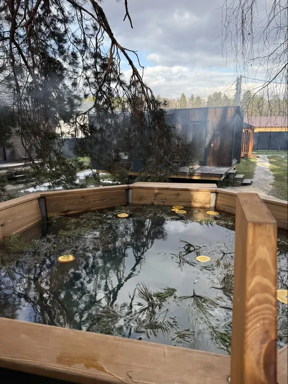 Домик с отдельной спальней