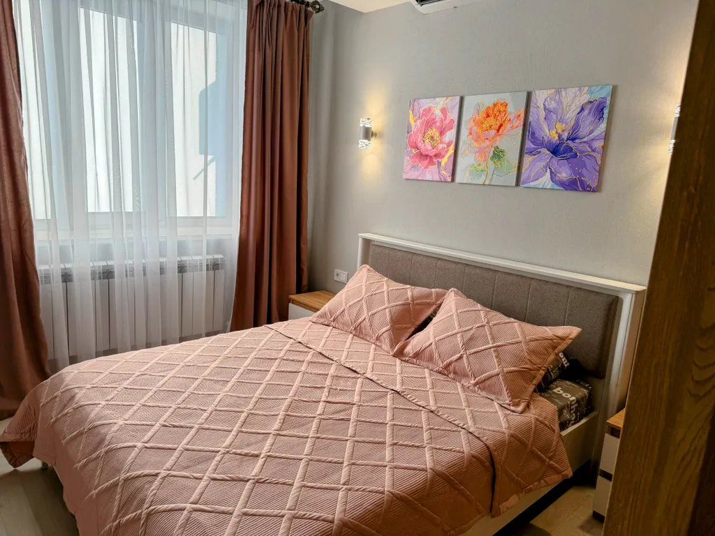 Уютная квартира с дизайнерским ремонтом в 15 минутах от моря