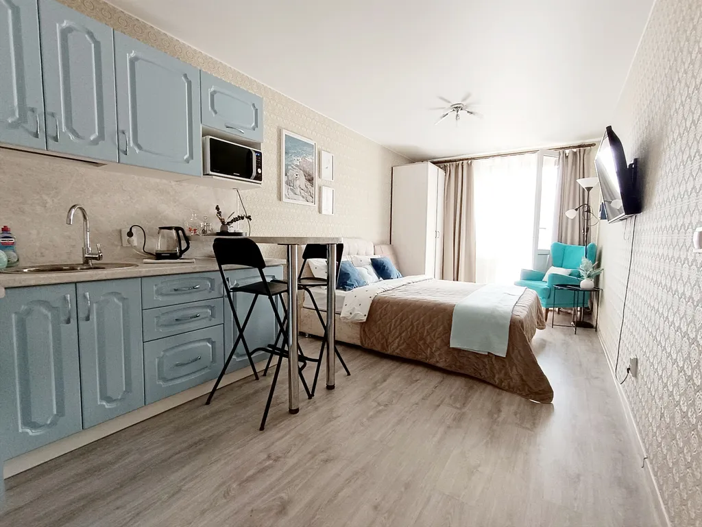 Квартира Квартира Уютная студия в Ораниенбауме — Ломоносов