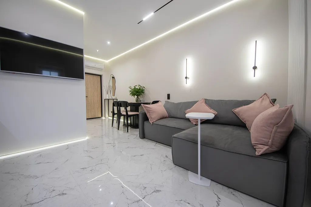 Дизайнерская квартира на берегу моря