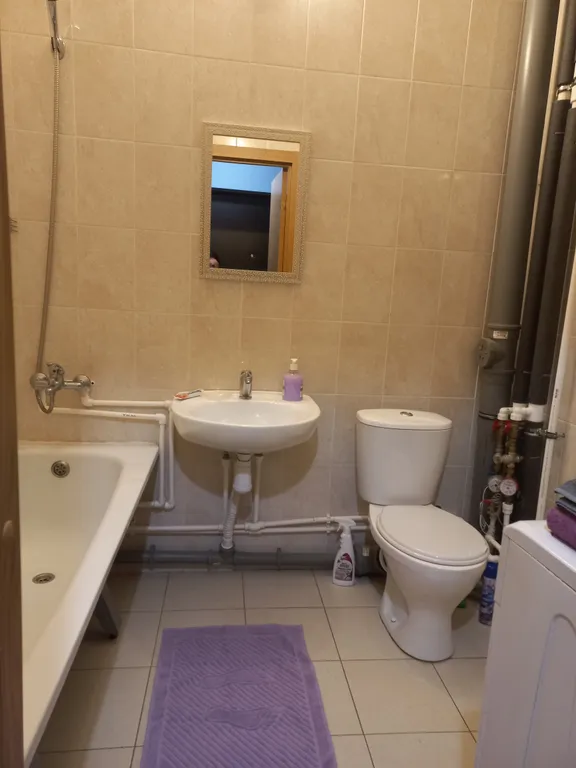 Квартира Квартира Уютная студия рядом с онкоцентром НИИ Петрова — Песочный