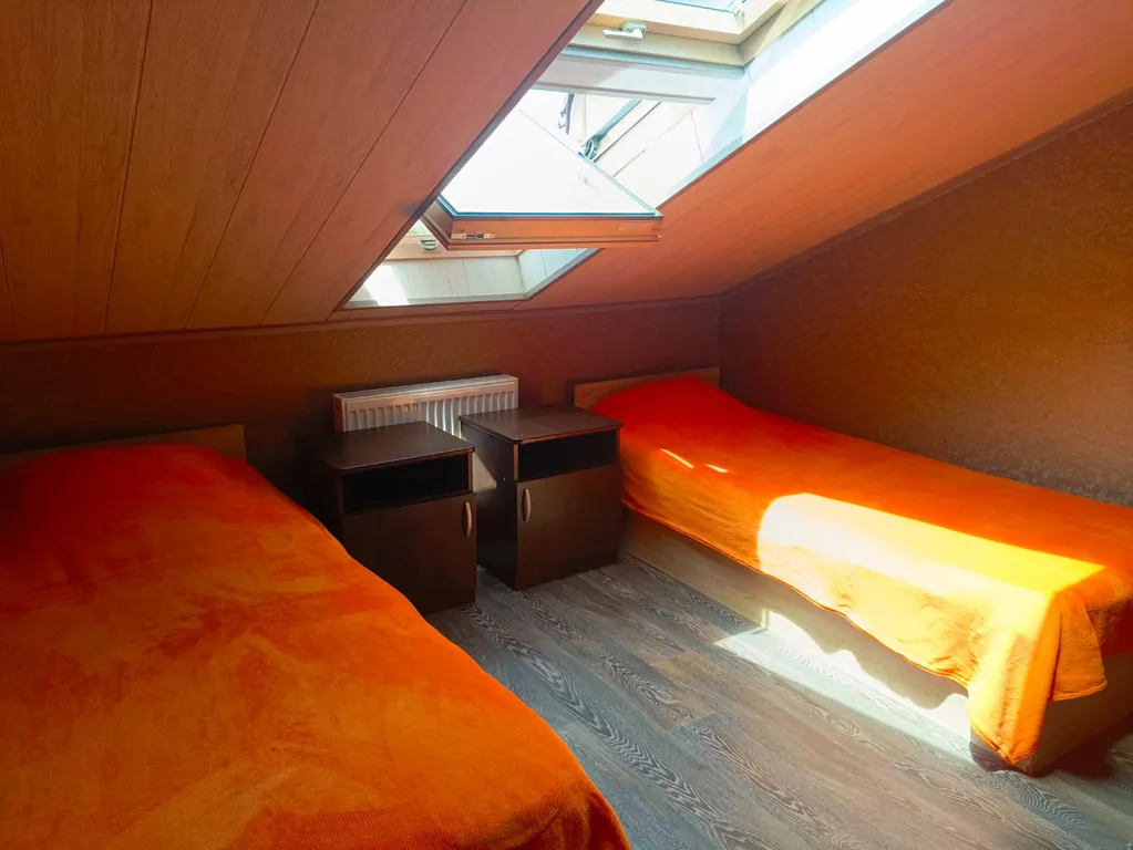 Мансарда с видом на аквапарк и море