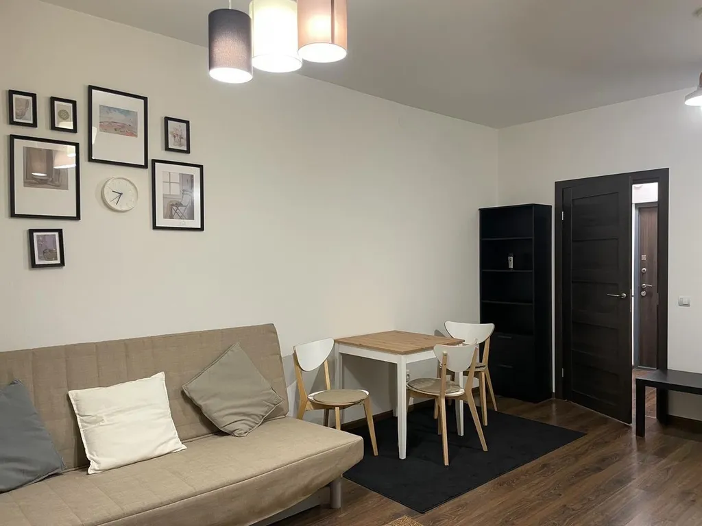 Квартира Квартира Светлая студия на Уральской улице — Санкт-Петербург