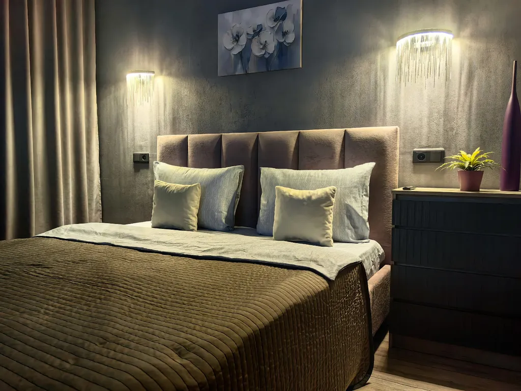 Уютная квартира в новом ЖК Речной на берегу реки