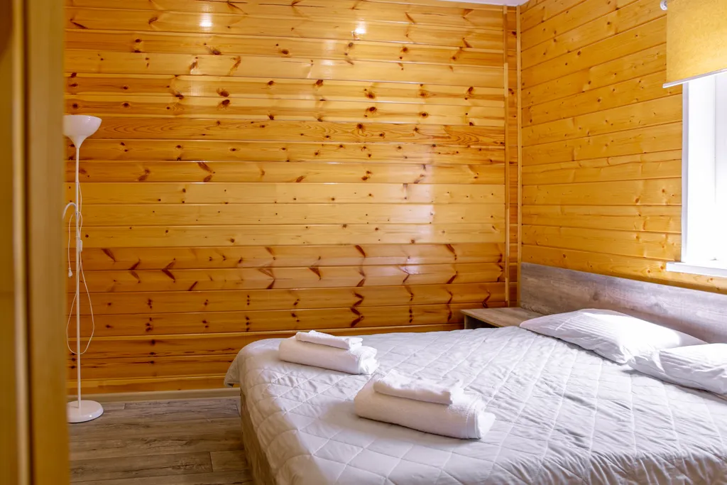 Двухместный коттедж с видом на горы