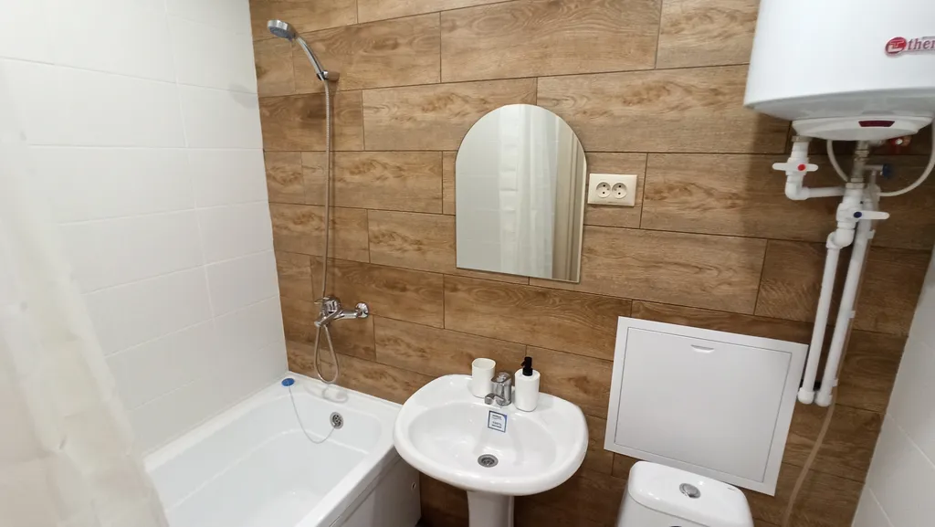 Светлая уютная студия для комфортного проживания двоих гостей