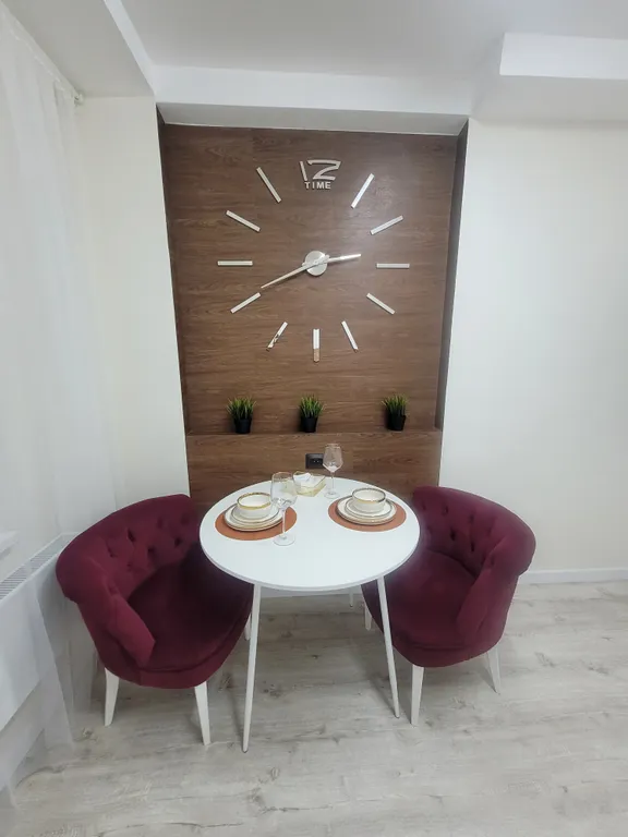 Уютная квартира с круглой кроватью