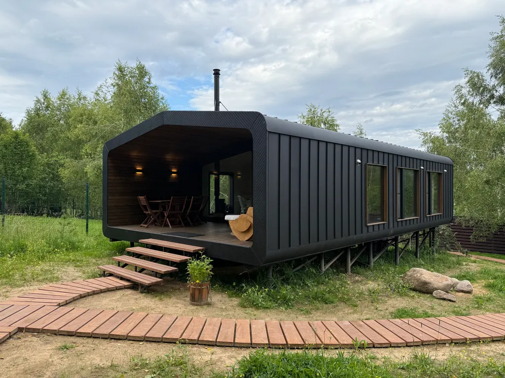 Коттедж Коттедж Свен с камином — Истра