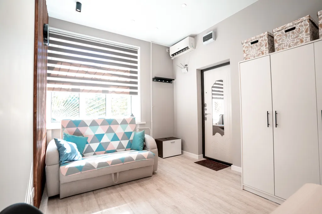 Светлая чистая квартира-студия