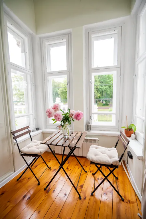 Эркер с гамаком