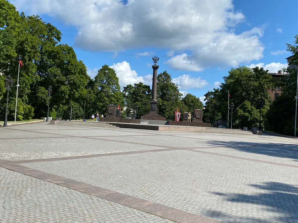 Уютный уголок в центре старого города