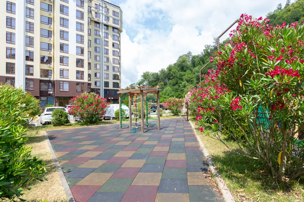 Стильная студия Кватро 152 с террасой и кофемашиной