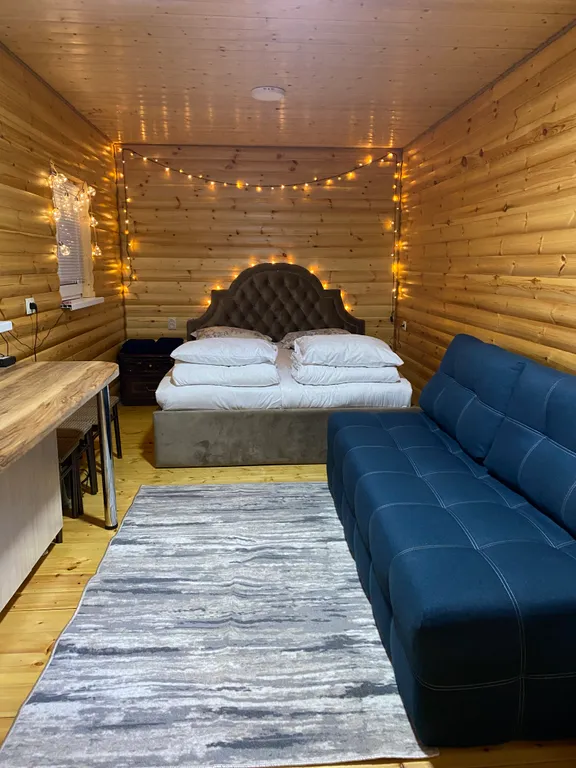 Уютный домик в сосновом лесу