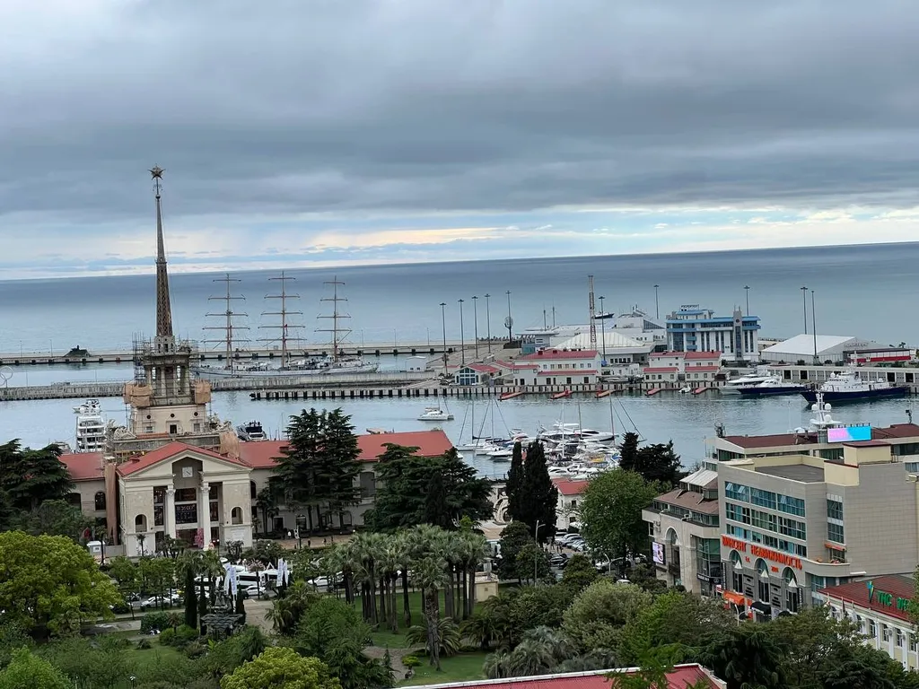 Квартира Квартира с видом на море в центре города — Сочи