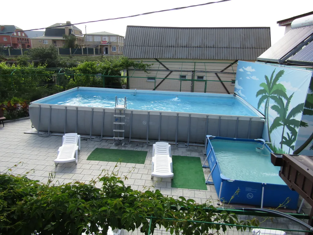 Двухуровневый номер с кухней и видом на море