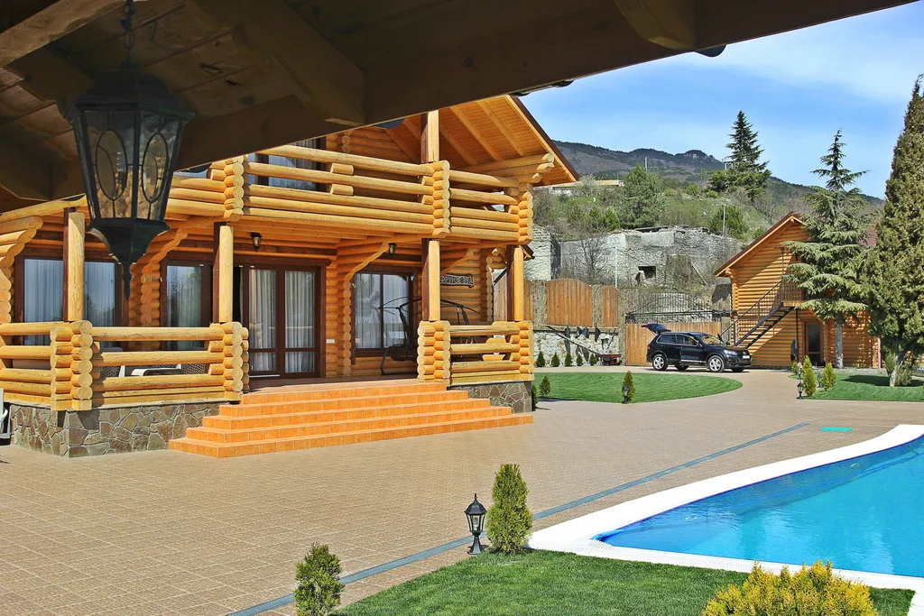 Дом с панорамным видом на море и гору Аю-Даг