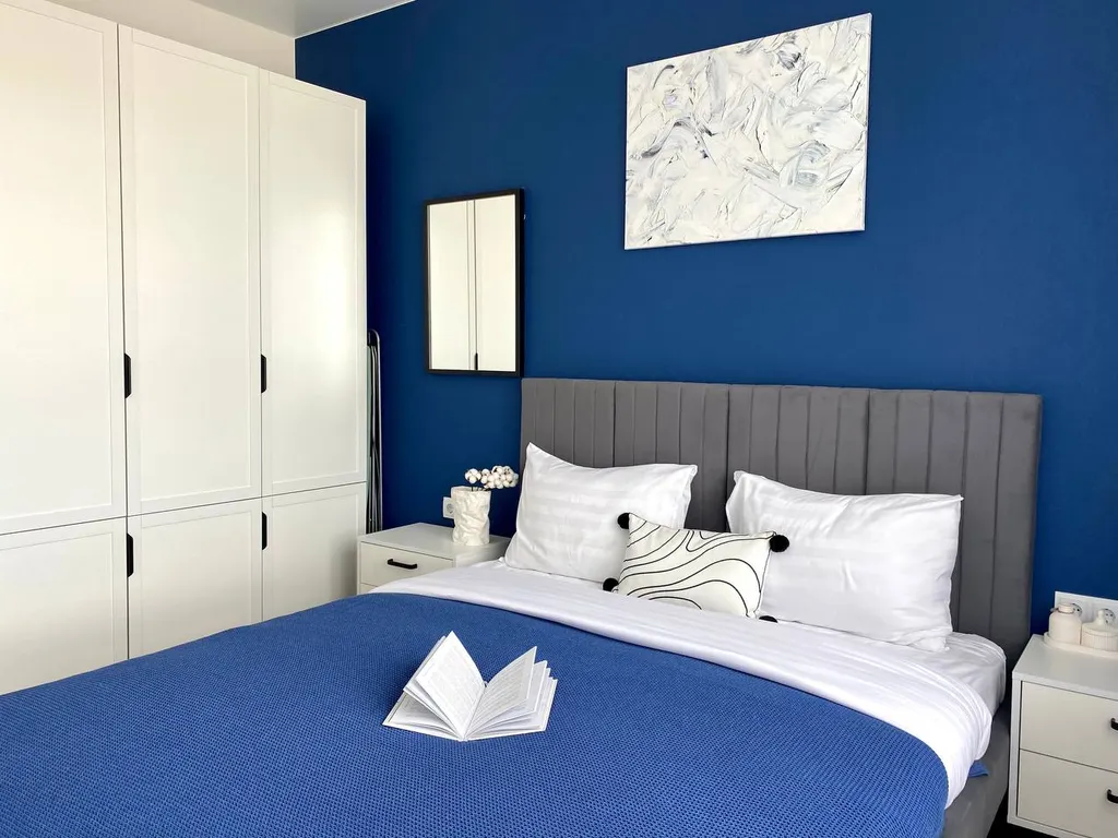 Апартаменты Две стихии с кондиционером в ЖК с набережной