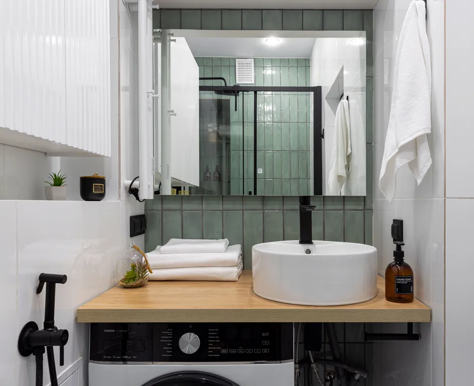 Апартамент Зеркальный в Курортном районе в доме с бассейном и сауной