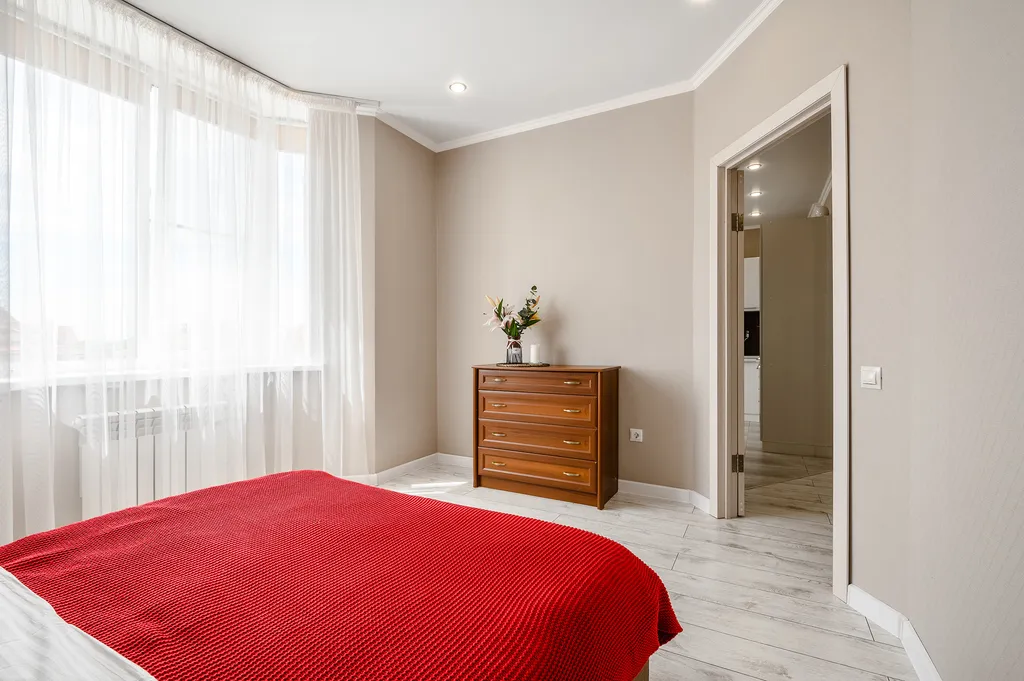 Светлая квартира рядом со стадионом