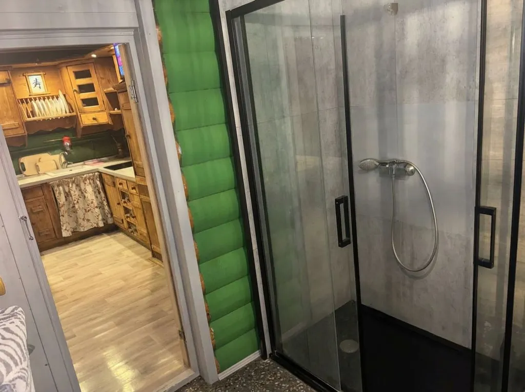 Шале дровяная баня и чан в подарок