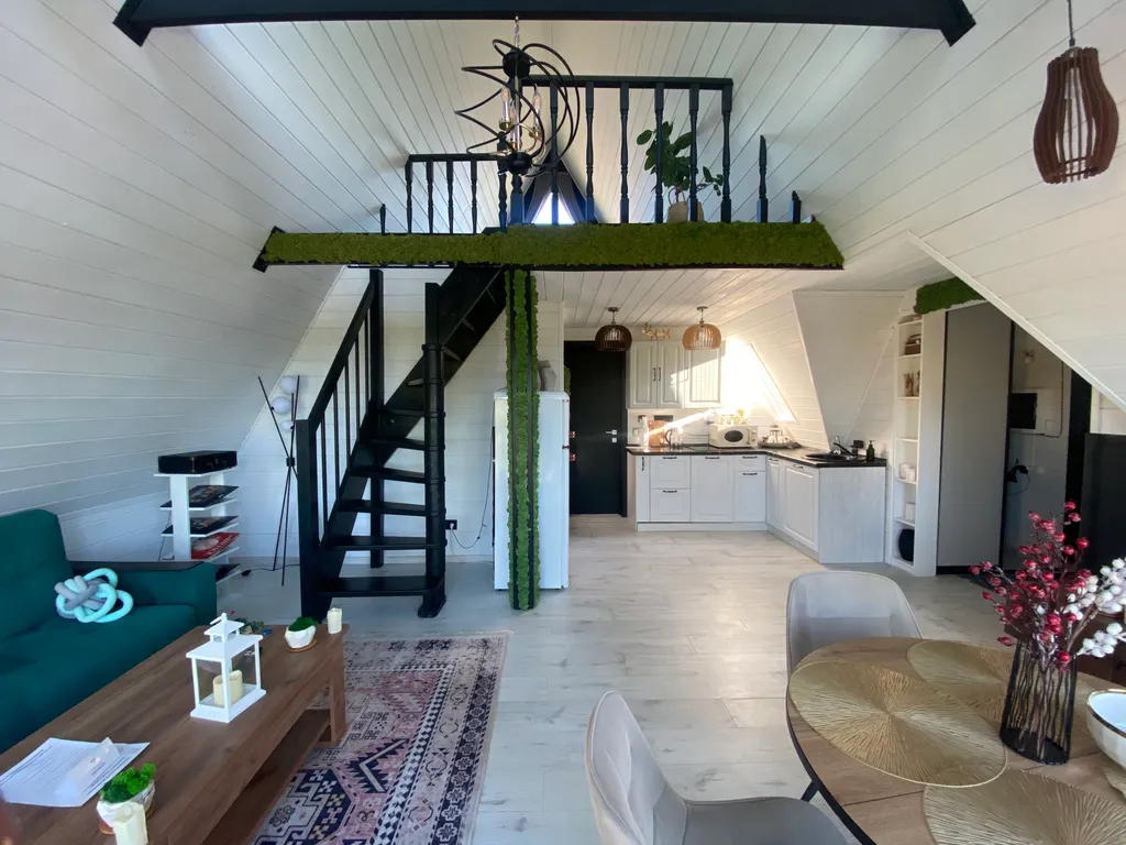 Коттедж Дизайнерский дом luxe A-frame — Дубна