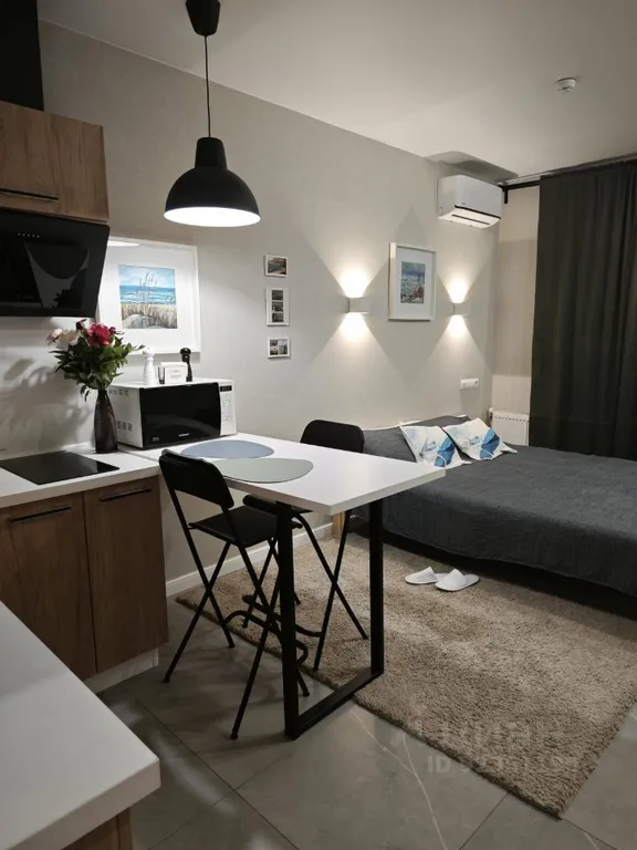 Квартира Квартира Студия в морском стиле в апарт-отеле Оазис — Анапа