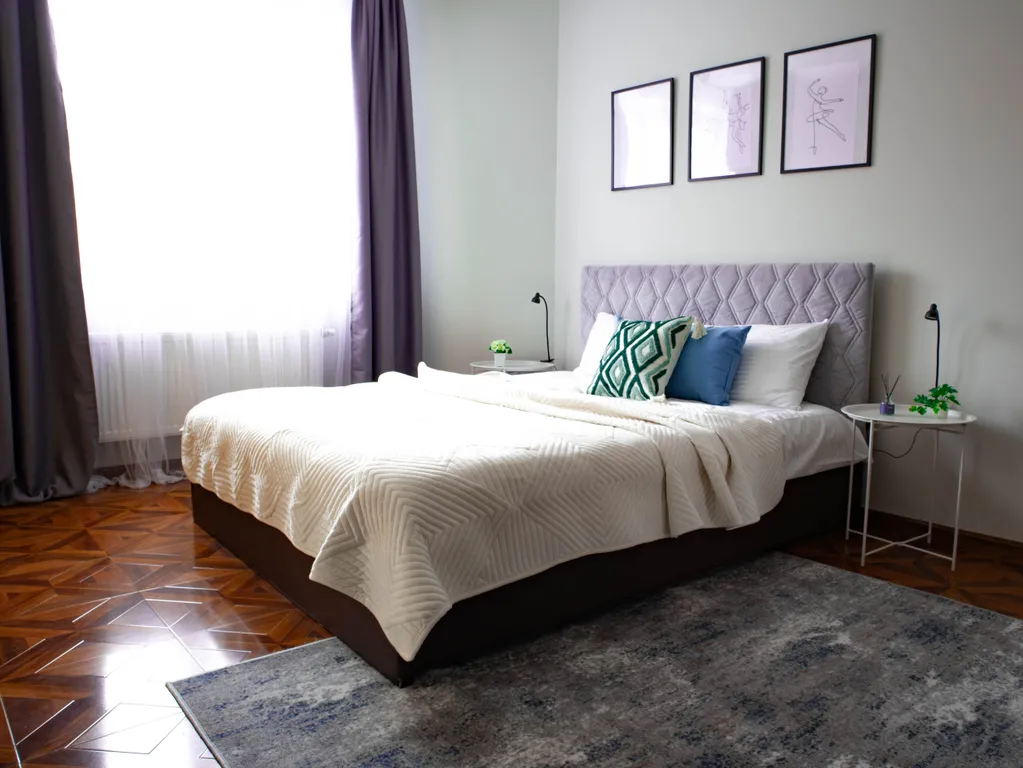 Квартира с красивым зеркалом