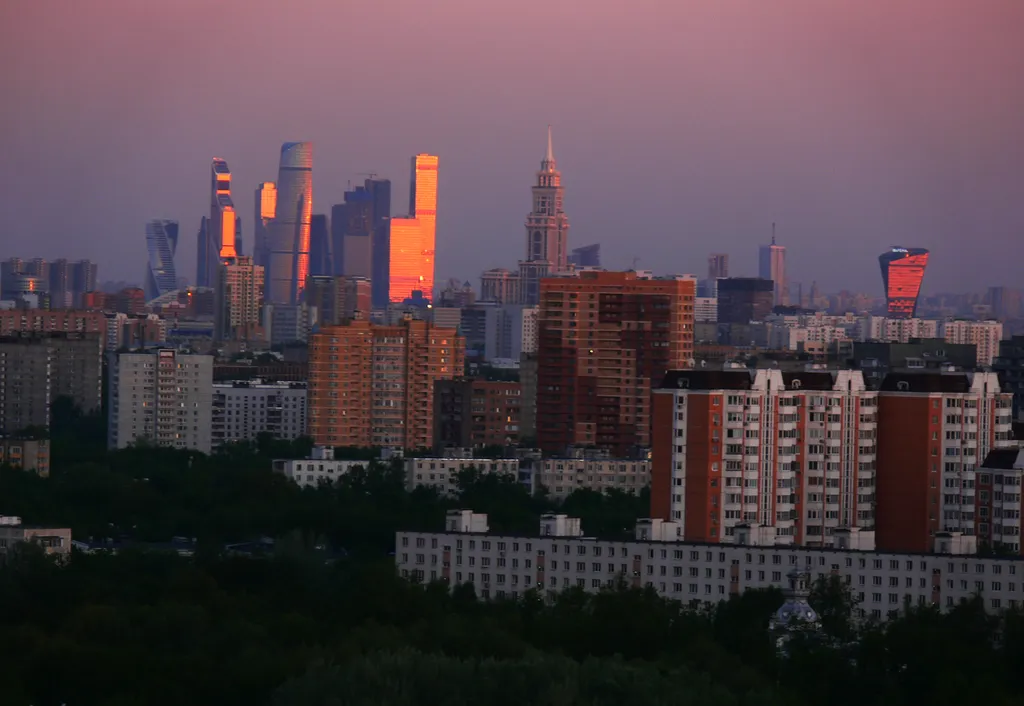 Квартира Видовые апартаменты на 19 этаже — Москва