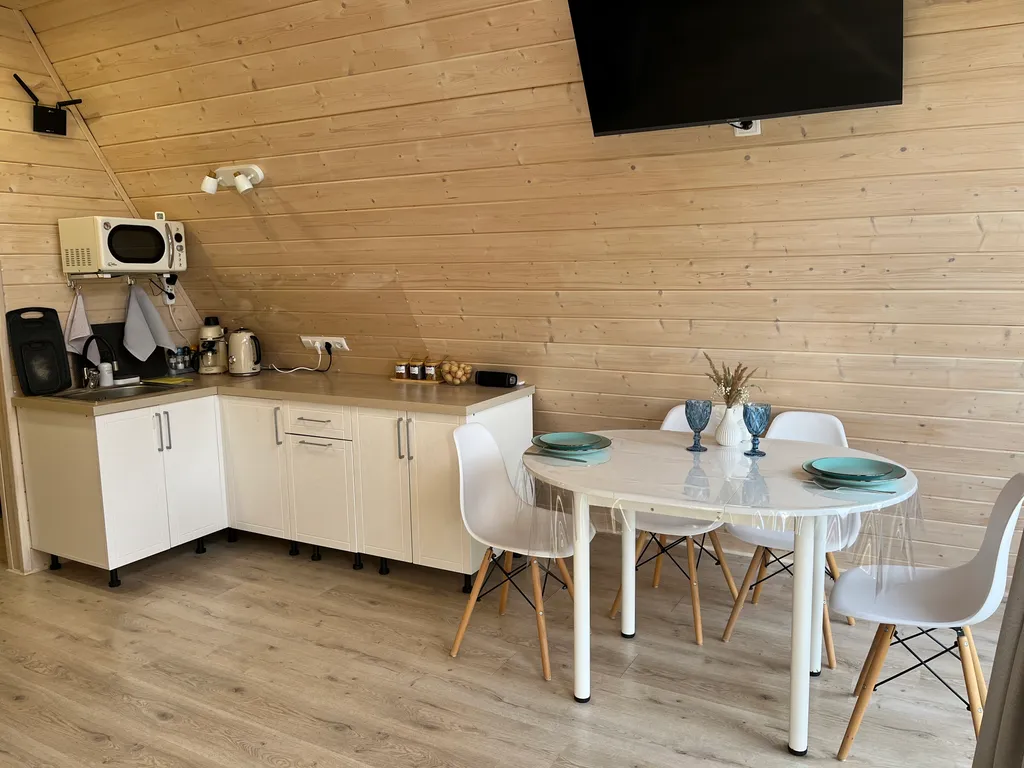 Дом 40m2 — чан, кухня, Wi-Fi
