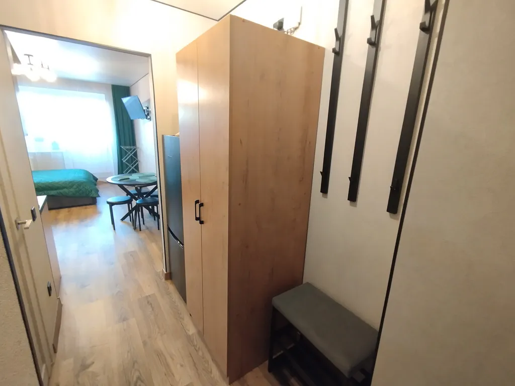 Уютная студия с видом на парк