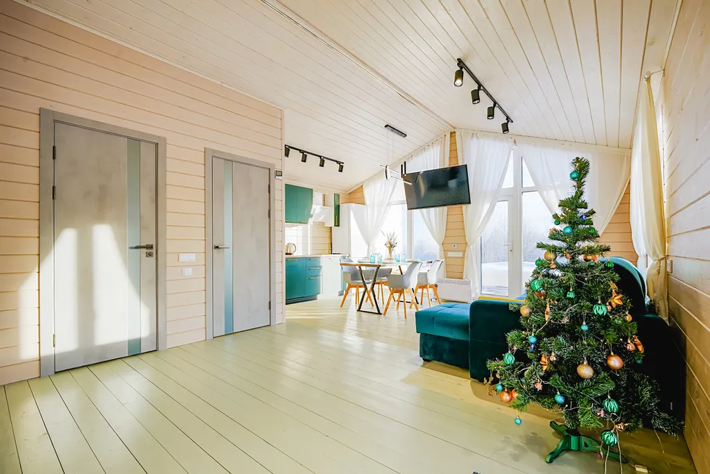 Уютный домик с прекрасной атмосферой