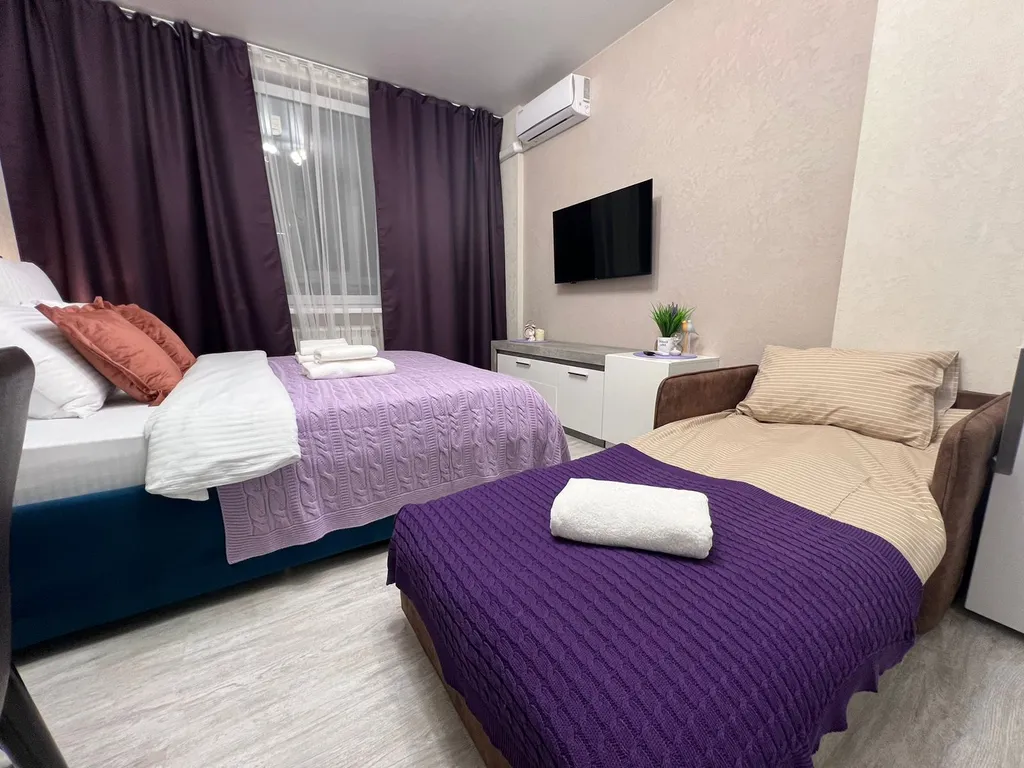 Новая уютная студия с балконом рядом с аэропортом Шереметьево