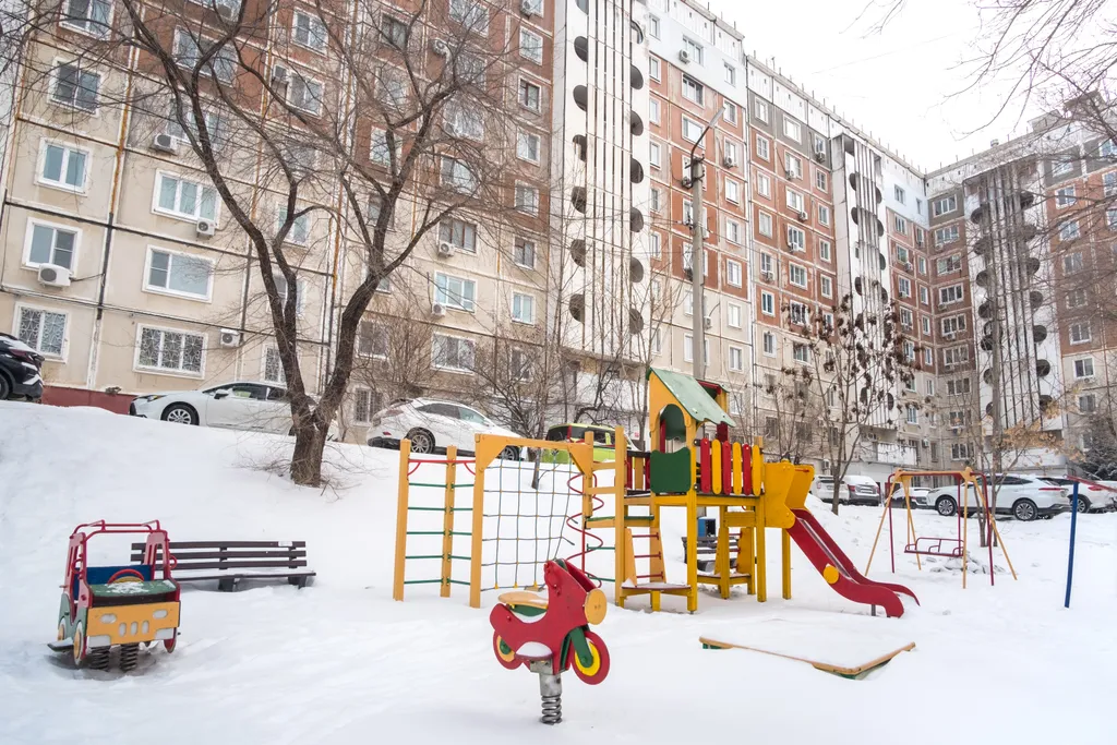 Квартира Большая квартира для семьи у парка — Хабаровск