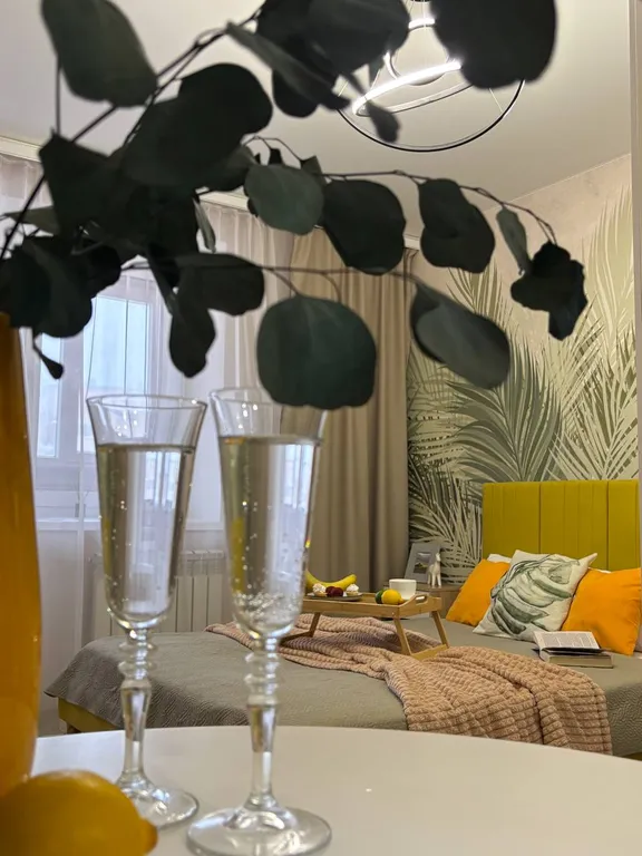 Квартира Студия с дизайнерским ремонтом — аренда посуточно в Чебоксары