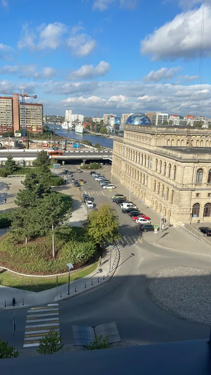 Квартира Уютная квартира с видом на поющие фонтаны и кенигсбергскую биржу — Калининград