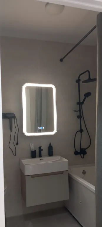 Квартира Квартира Стильная евродвушка с балконом — Мисайлово