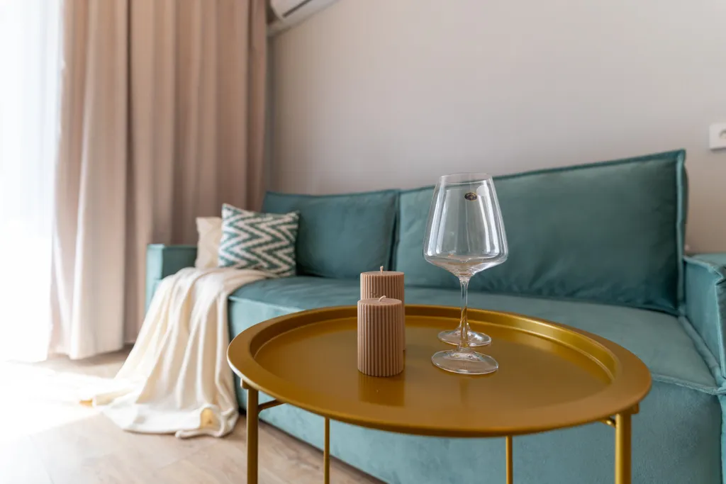 Квартира Квартира Нежная евродвушка в мятных тонах — Екатеринбург