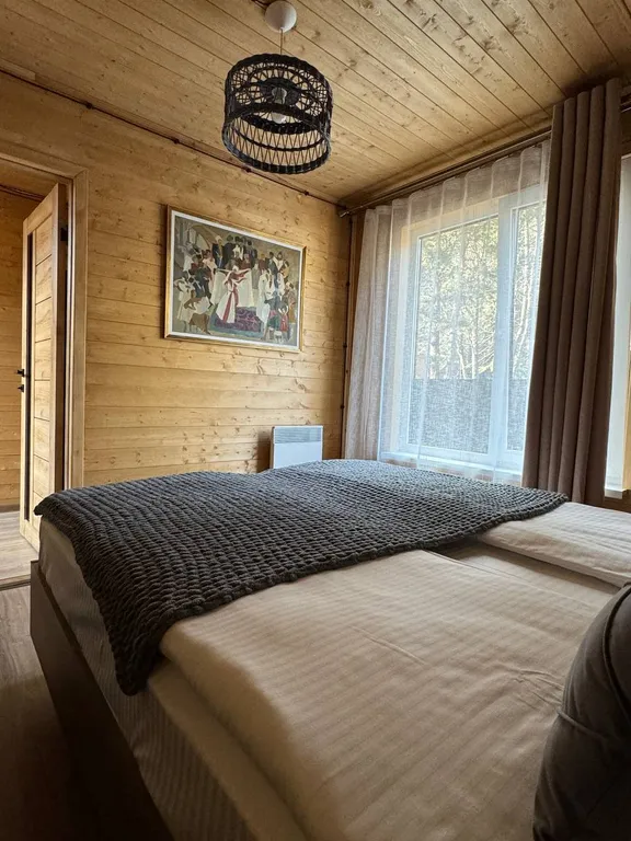 Новый современный дом в лесной зоне