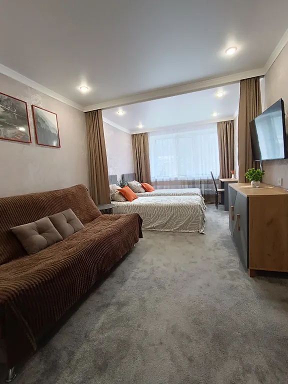 Квартира с лоджией и прекрасным видом