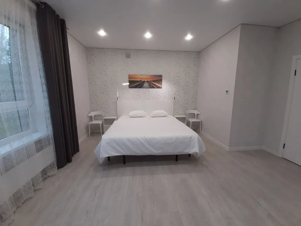 Квартира с участком, барбекю зона, закрытая территория, парковка