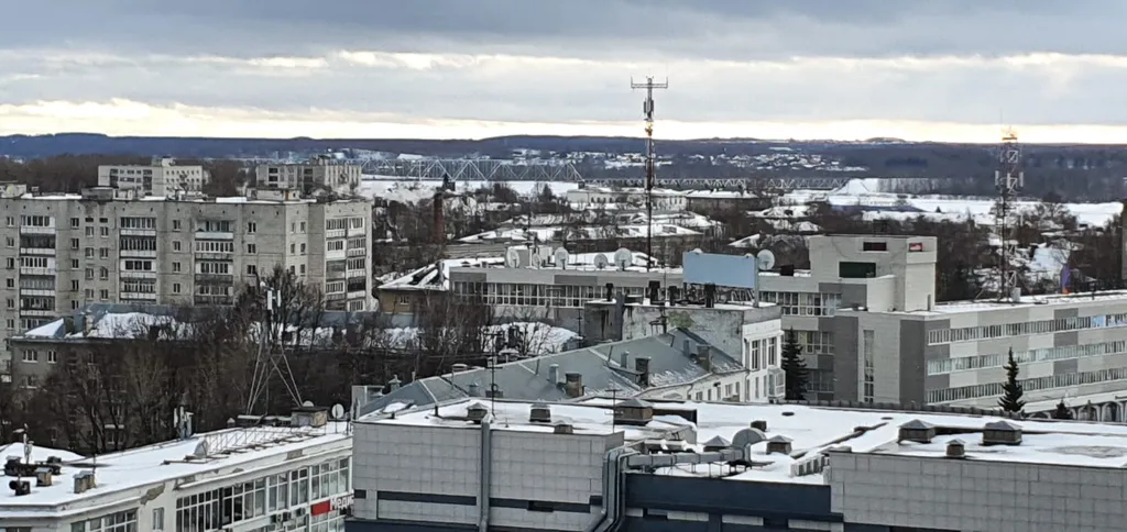 Апартамент с видом на Волгу