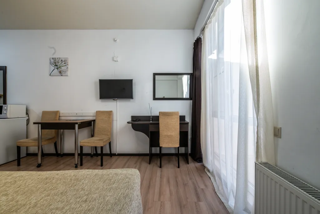 Бюджетная студия в лесу, 27 м², 3 этаж