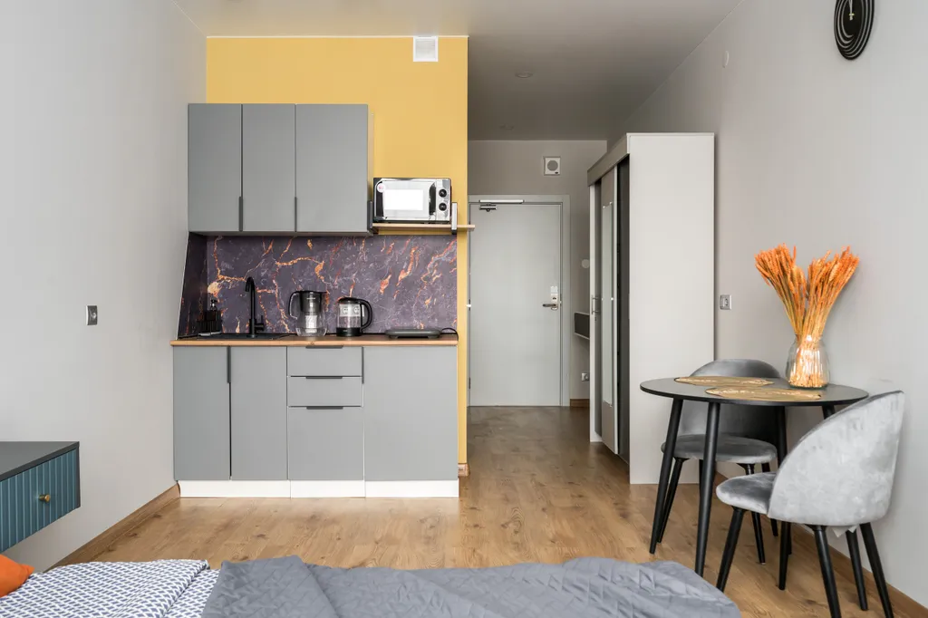 Квартира Квартира Студия в ЖК Кировский Авенир у метро Автово — Санкт-Петербург