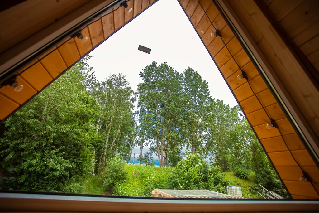 A-frame с видом на Приморскую бухту