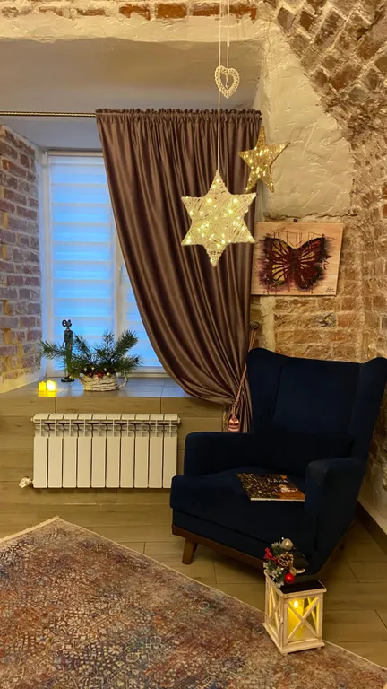 Старинная квартира в стиле лофт в историческом центре Калуги