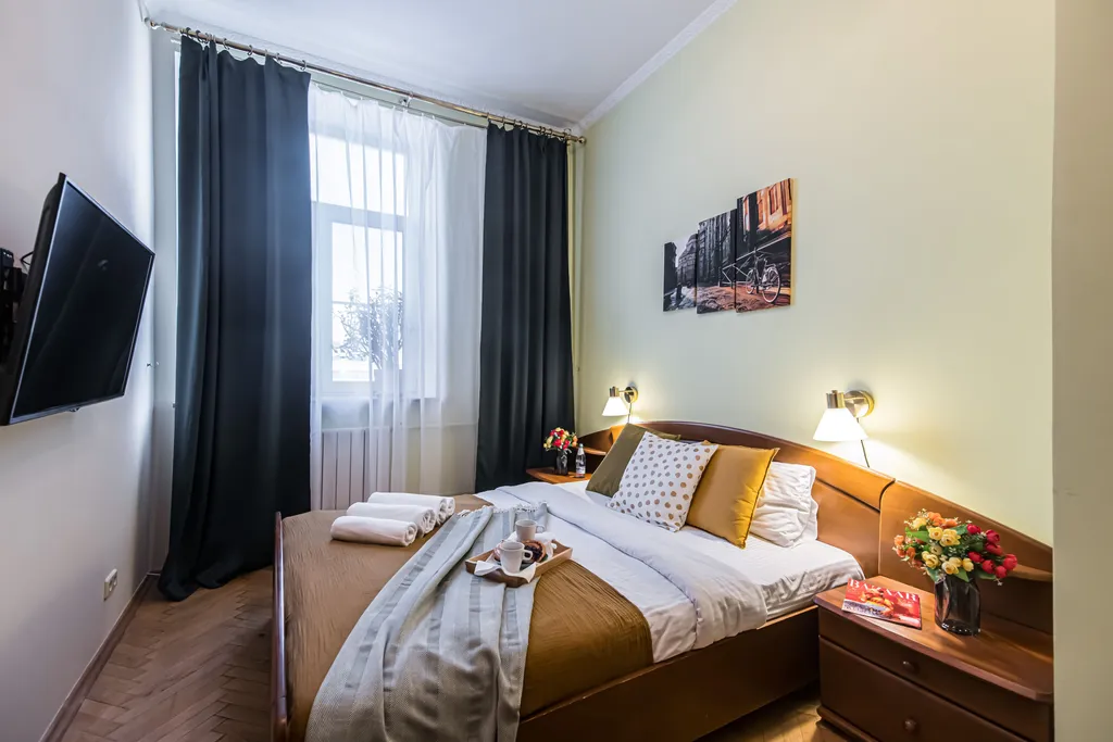 Квартира Квартира Стильная четверка с видом на МИД — Москва