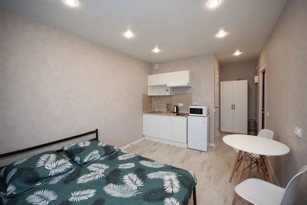 Уютная, светлая, студия в однокомнатной квартире