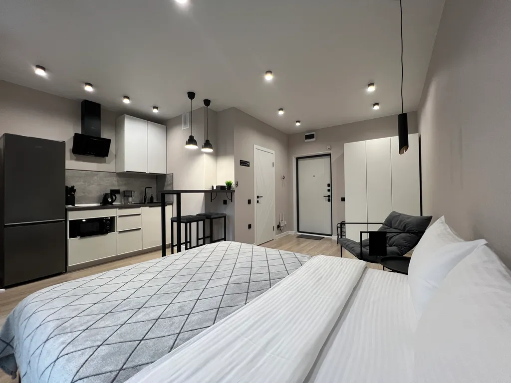 Квартира Квартира Дизайнерская студия в стиле Loft — Краснодар